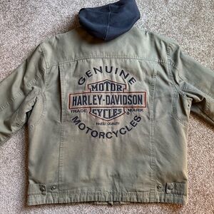 Harley-Davidson Men's Road Warrior Canvas Jacket